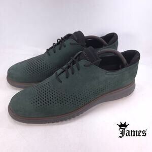 Cole Haan Zero Grand Lace Up Athletic Shoe Mens Size 10 C37654 Green